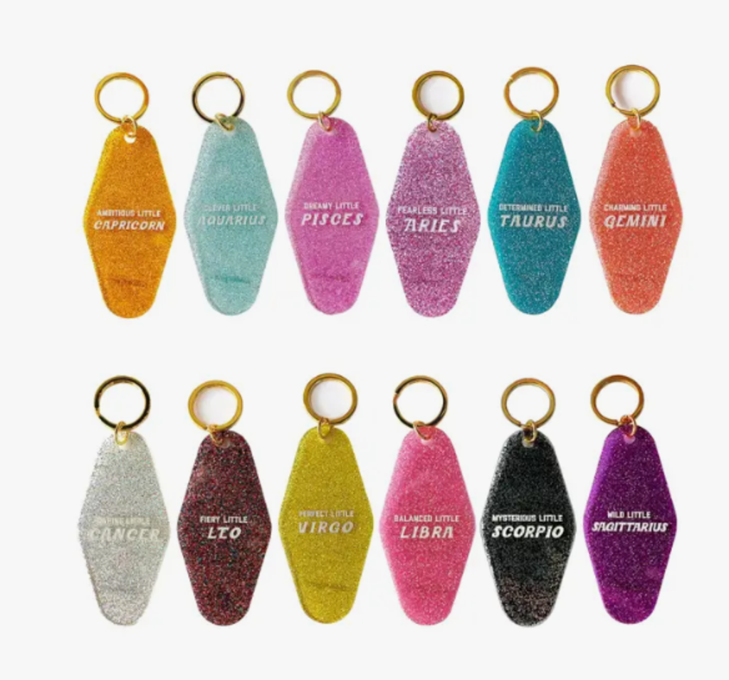 Astrological Sign Keychains