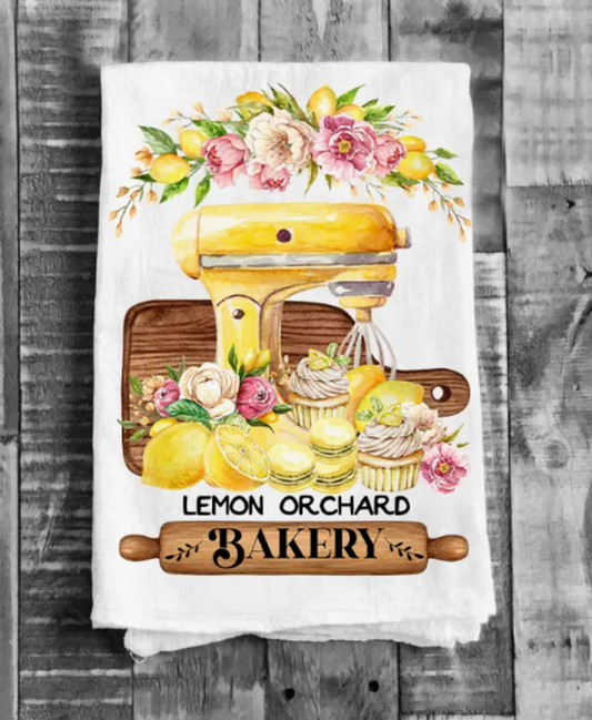 Lemon Orchard Bakery Towel