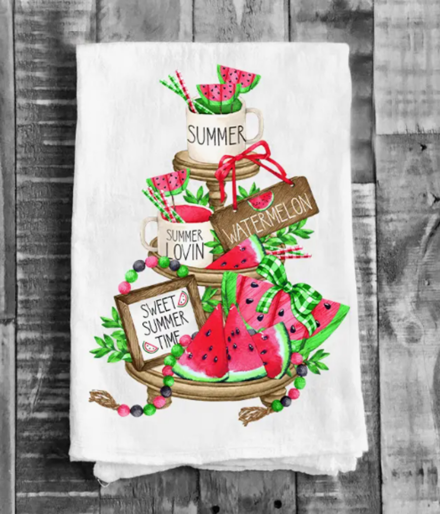 Summer Watermelon Towel