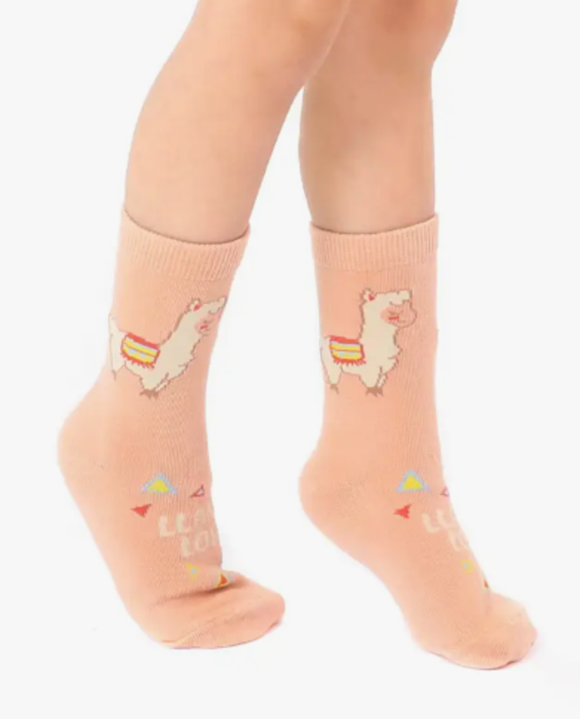 Kids Llama Socks