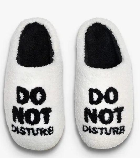 Do Not Disturb Slippers S/M