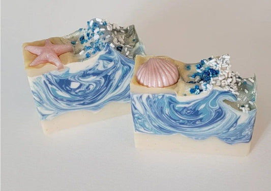 Beach Waves Handmade Soap