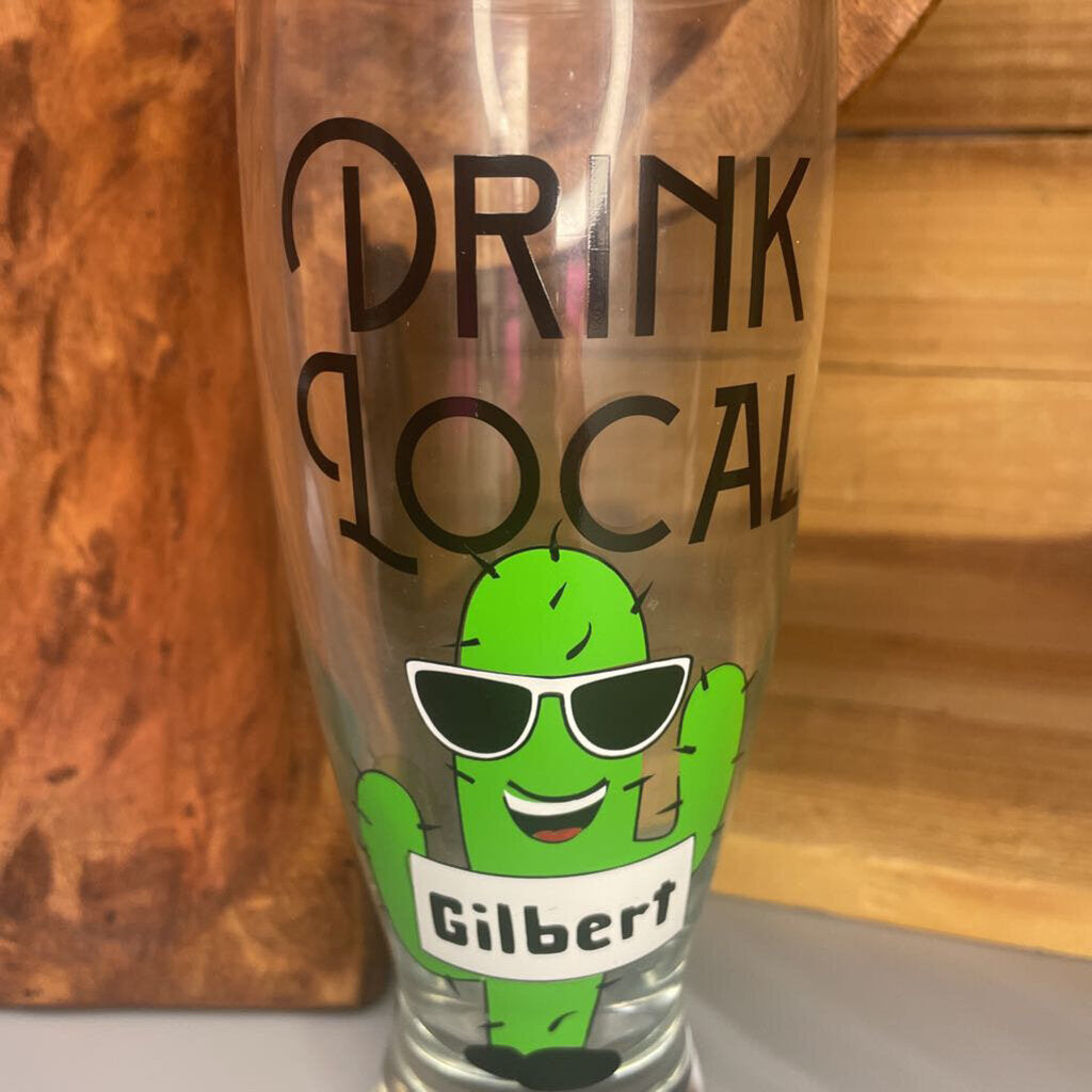 Gilbert Drink Local Beer Glass